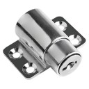 Security Lock for Sliding Doors and Windows 40 mm Aluminium Alloy Cylinder Lock with Keys for Cabinets and Windows 7