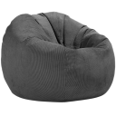 Sedací vak bez náplne 90x100 cm priestranný extra veľký sedací pytel komfortný pohodlný relaxačný sedák do obývacej izby pre dospelých 5