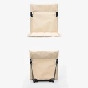 Sedia da campeggio pieghevole 51 x 24 cm Struttura triangolare stabile Tessuto Oxford Lega di alluminio Schienale imbottito Sedia 3