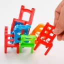 Sedia di equilibrio Gioco per bambini Mini sedia che cade 18 pz 5