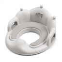 Sedile per bambini e riduttore per WC con maniglie Antiscivolo e regolabile 38 x 34 cm PP e TPE Paracolpi per schizzi Per bambini da 1 a 8 anni 2
