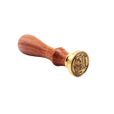 Seglstempel med alfabetbogstaver 3