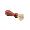 Seglstempel med alfabetbogstaver 12