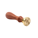 Seglstempel med alfabetbogstaver 6