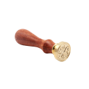 Seglstempel med alfabetbogstaver 31