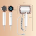 Seinäasennettava huipputehokas ioninen hiustenkuivain ylikuumenemissuojalla ABS 220 V asennus ilman porausta hotelliin ja kylpyhuoneeseen 6
