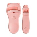 Σειρά 2 τεμαχίων ψαλιδιών βλεφαρίδων με νύχια γάτας Ευρυγώνιο καλλυντικό εργαλείο για κατσαρώματα βλεφαρίδων ABS ψαλίδια για γυναίκες Κατάλληλο για όλους τους τύπους βλεφαρίδων 2