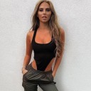 Seksowne czarne body kobiet 1