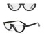Seksowne okulary przeciwsłoneczne damskie J3121 18