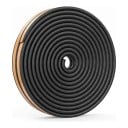 Selbstklebende Dichtungen für Fenster und Türen Profil E 9 x 4 mm Gesamtlänge 10 m EPDM-Gummi Schutz gegen Zugluft, Lärm und Insekten 8