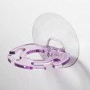 Selbstklebender Wandhalter für Zahnbürste und Zahnpasta Ohne Bohren Wasserfester Badezimmerorganizer Feste Haftung Einfache Installation 2