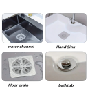 Selbstklebendes Filtersieb 10 x 10 cm, 10 Stück – Abflussfilter, Rückstandssammler, für Haare, Insekten, kleine Gegenstände 6