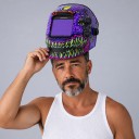 Selbsttönende Schweißmaske 4 Sensoren Umschaltung 1/25000 s True Color Material PP Für TIG MIG und ARC Schweißen und Schleifen 6