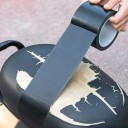 Self-Adhesive Black Repair Tape for Leather 5x500 cm Strong Adhesive Tape for Repairing Sofas, Car Seats, Handbags and Leather Seats Waterproof Patch for Leather, Faux Leather or Leatherette 2