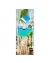 Self-Adhesive Door Wallpaper with a Sea Motif 3