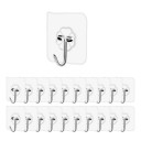 Self-Adhesive Hooks 20 pcs 2