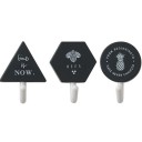 Self-Adhesive Plastic Hook 3 pcs 4