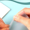 Self-Adhesive Transparent Labels 76 x 76 mm 50 Sheets 2