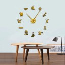 Self-Adhesive Wall Clock G1704 3