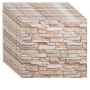 Self-Adhesive Wallpaper for Walls 70 cm x 77 cm 12 pcs 1