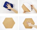 Self-Adhesive Wooden Noticeboard 5