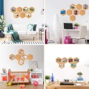 Self-Adhesive Wooden Noticeboard 6