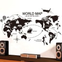 Self-Adhesive World Map Decoration 5