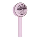 Self-Cleaning Hair Brush 3.5 x 7.9 x 19.8 cm Massage Detangling Comb with Sliding Cleaning Antibacterial Non-Slip Brush 7