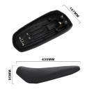 Sella per motocicletta resistente 9,5 x 43 x 16,7 cm sella di ricambio nera per moto enduro e uso off-road 2