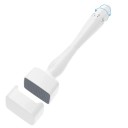 Sello de microagujas Derma Stamp, 140 microagujas, longitud de aguja ajustable, microagujas, rejuvenecimiento dérmico de la piel, ABS, acero 5