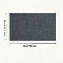 Selvklæbende beskyttelsesmåtte mod kradseri 30x60 cm Kan skæres Beskyttelse af sofa, vægge og møbler Fløjlsblød kradseoverflade 2