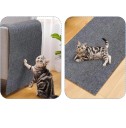 Selvklæbende kradsemåtte til katte 30x30 cm Kan skæres Møbel- og vægbeskyttelse Kradsemåtte til tæppe 1