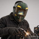 Selvtonende genopladelig svejsemaske True Color Synsfelt 11,3 x 8,9 cm Mørkning 4/5-9/9-13 Materiale PA Til svejsning 2