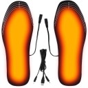 Semelles chauffantes avec câble de charge 1