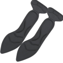 Semelles de chaussures à talons Couleur neutre avec embout Semelles douces et respirantes pour une marche confortable Soulagement de la pression à l'avant du pied Pour chaussures féminines 3
