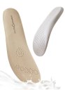 Semelles de chaussures Couleur neutre Semelles orthopédiques avec amortissement du choc Confort lors de la marche Adaptées aux chaussures de sport et de travail 2