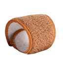 Semelles en laine d'hiver couleur marron Semelles isolantes chaudes en laine de mouton Contre le froid et l'humidité Confort de port Isolation des chaussures en hiver 4