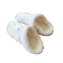 Semelles en peluche d'hiver couleur neutre Semelles douces et chaudes pour temps froid Isolation des chaussures Isolation contre le froid Confort de port 3