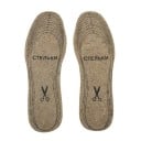 Semelles marron Semelles douces et confortables pour un usage quotidien Amortissement des chocs Amélioration de la marche Pour chaussures de travail 1