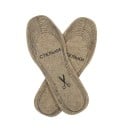 Semelles marron Semelles douces et confortables pour un usage quotidien Amortissement des chocs Amélioration de la marche Pour chaussures de travail 3