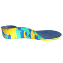 Semelles pour enfants Multicolores Semelles orthopédiques confortables pour enfants Semelles colorées Amortissement Soutien au développement sain des pieds 3