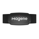 Sensor de frequência cardíaca Magene H303 Bluetooth ANT+ IP67 com indicação LED Duração 1000 h 62.3 x 35.1 x 11.5 mm 1