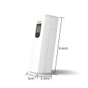 Sensor inalámbrico de temperatura y humedad IPX4 para estaciones meteorológicas Uso en interiores y exteriores Alcance de 60 m Montaje en mesa y pared Sin pilas 2