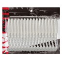 Señuelo de pesca de silicona suave, 13 piezas, 2,3 g, 7,3 cm, cebos de goma realistas para peces depredadores, cebo artificial para spinning, señuelos de pesca duraderos y flexibles 2