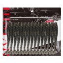 Señuelo de pesca de silicona suave, 13 piezas, 2,3 g, 7,3 cm, cebos de goma realistas para peces depredadores, cebo artificial para spinning, señuelos de pesca duraderos y flexibles 1