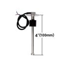 Senzor de nivel al combustibilului 0–190 Ω 100 mm 4" senzor de nivel din oțel inoxidabil IP67 pentru rezervoarele de combustibil și lichide 3