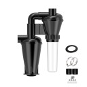 Separador de polvo ciclónico de 50 mm sin bolsa, doble separador para el taller con accesorios para aspiradoras y extracción de suciedad 2