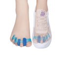 Séparateur de orteils Correcteur de hallux valgus Écarteur de orteils Fournitures orthopédiques pour gros orteil en valgus Outil de soin des pieds 5