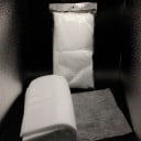Separationsblöjor av bambufiber 100 st Engångsinsatser till tygblöjor Absorberande och andningsbara Biologiskt nedbrytbart material 33 x 18 cm 3