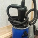 Separatore ciclonico per polvere 320 x 110 mm con diametro interno dell'imbocco di 50 mm Aspirazione da officina Separatore di impurità 4